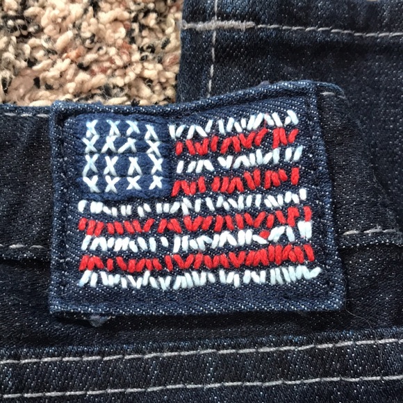 True Religion Vintage Low Rise Skinny Dark Wash Denim Jeans Size 26 | NWOT - Picture 7 of 9
